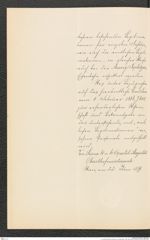 k.k. naturhistorisches Hofmuseum, Intendanzakten 1885-1896 (Hauer), Aktenzahl Z.442.a/1889, Seite 1